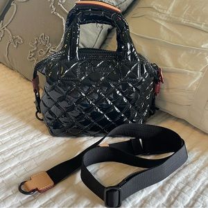 MZ Wallace Micro Sutton - Black Lacquer